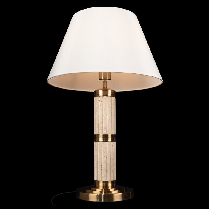 Настольная лампа Limestone 10442T/B (ткань, цвет белый) - лучшие Настольные лампы в INMYROOM