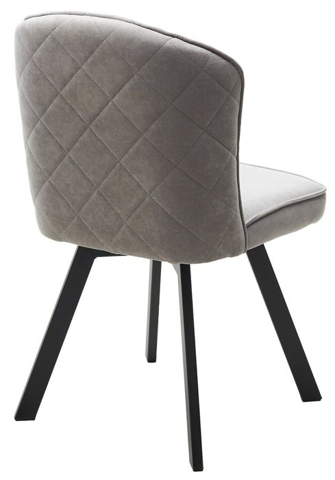 Стул поворотный Mode серого цвета  - лучшие Обеденные стулья в INMYROOM