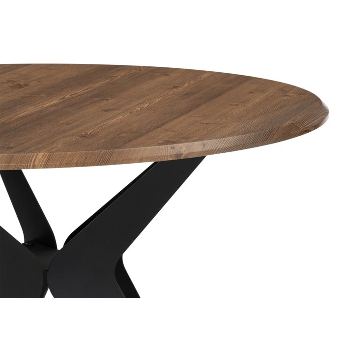 Стол обеденный Рикла коричневого цвета - лучшие Обеденные столы в INMYROOM