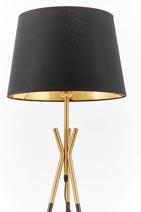 Торшер Lumina Deco Merino LDF 3120 BK+MD - купить Торшеры по цене 18234.0
