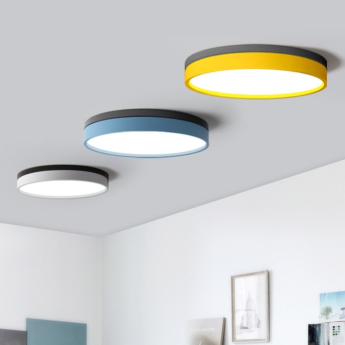 Потолочный светильник KIER D30 Yellow - лучшие Потолочные светильники в INMYROOM