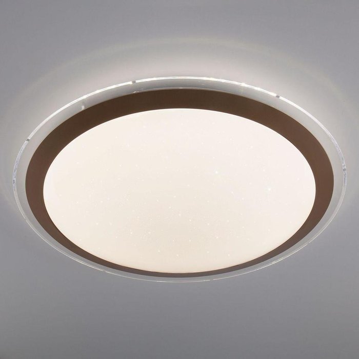 Потолочный светодиодный светильник Fusion из металла и пластика  - лучшие Потолочные светильники в INMYROOM