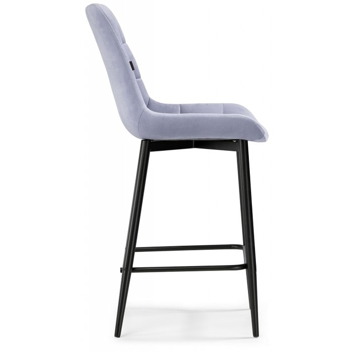 Полубарный стул Алст серого цвета - лучшие Барные стулья в INMYROOM