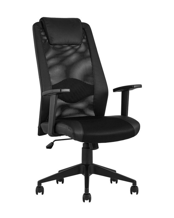 Кресло офисное Top Chairs Studio черного цвета