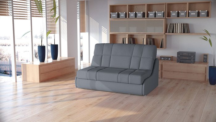 Диван-кровать Ван L серого цвета  - купить Прямые диваны по цене 64600.0