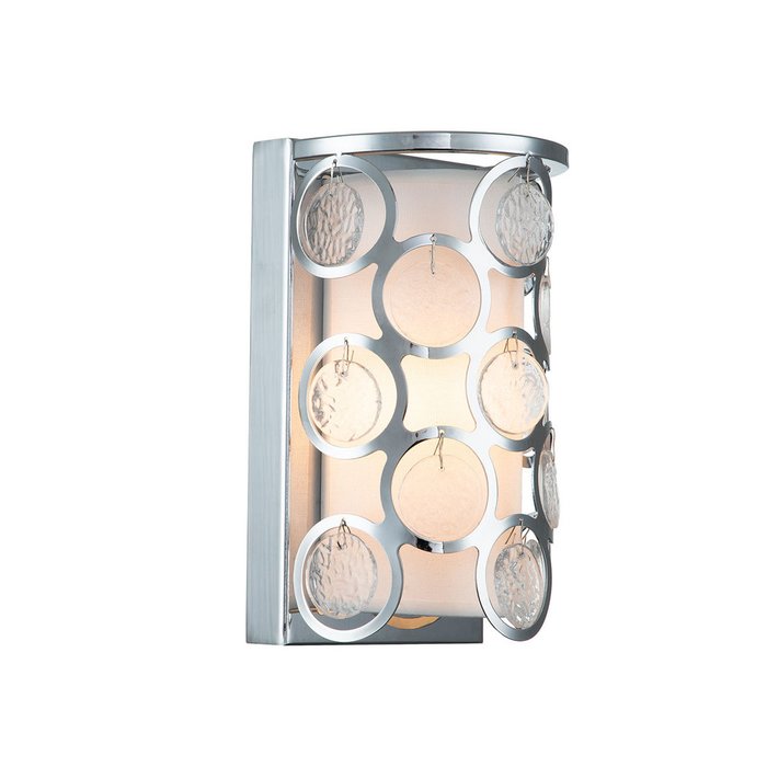 Настенный светильник Monile бело-серого цвета - купить Бра и настенные светильники по цене 7590.0