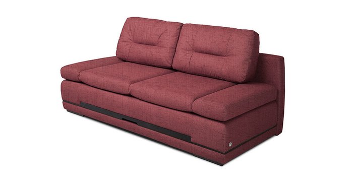 Прямой диван-кровать Дива Концепт красного цвета - купить Прямые диваны по цене 75864.0