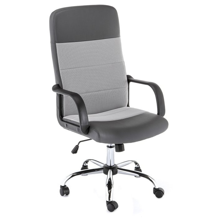 Компьютерное кресло Prosto светло-серого цвета