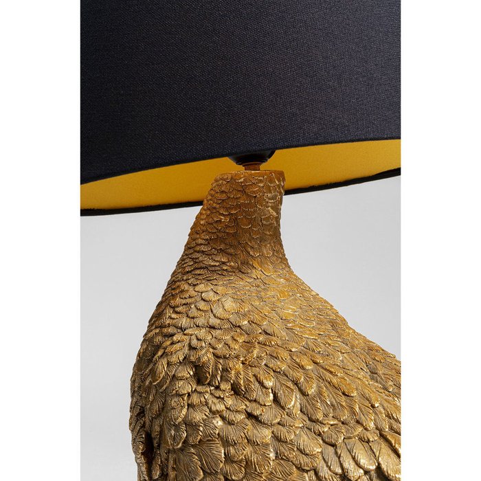 Лампа настольная Duck с черным абажуром - лучшие Настольные лампы в INMYROOM