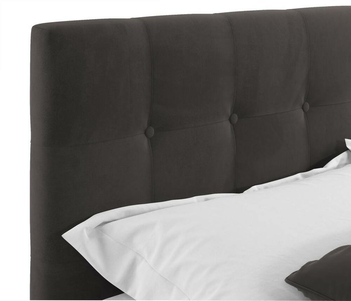 Кровать с ортопедическим основанием Selesta 90х200 коричневого цвета - купить Кровати для спальни по цене 18500.0