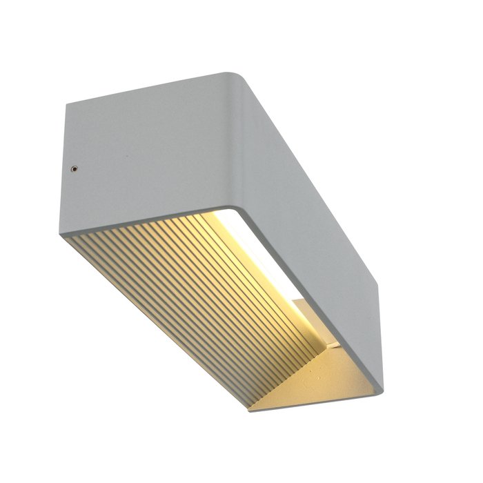 Настенный светодиодный светильник Grappa 2 белого цвета - лучшие Бра и настенные светильники в INMYROOM