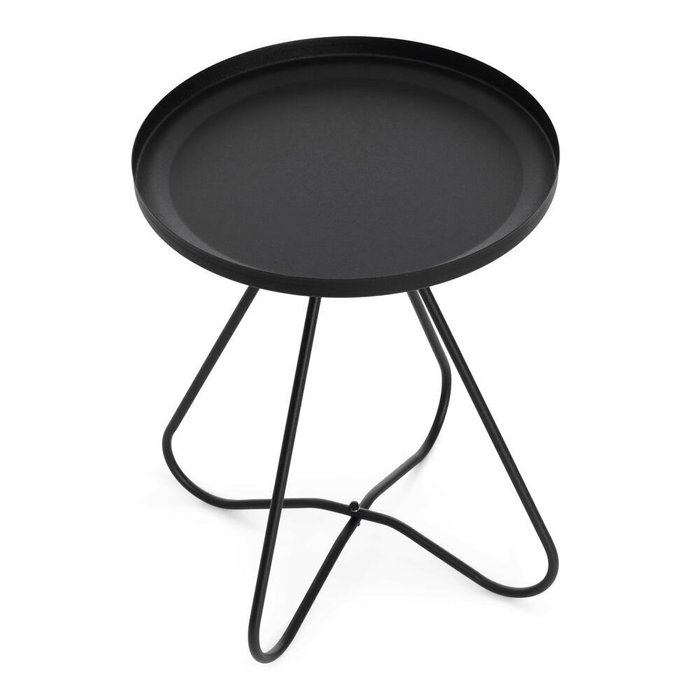 Сервировочный стол Gland черного цвета - лучшие Сервировочные столики в INMYROOM