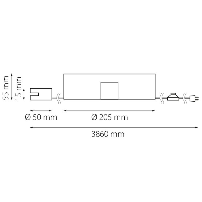 Блок питания 48V (в розетку) 100W NOVE ЧЕРНЫЙ - лучшие Шинопровод в INMYROOM Блок питания 48V (в розетку) 100W NOVE ЧЕРНЫЙ - лучшие Шинопровод в INMYROOM