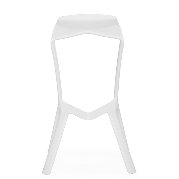 Барный стул Mega белого цвета - купить Барные стулья по цене 3450.0