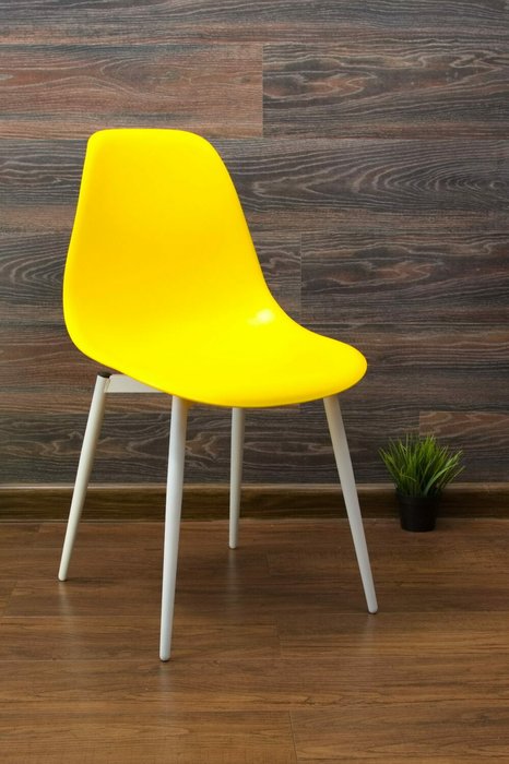 Стул Туссе желтого цвета - лучшие Обеденные стулья в INMYROOM