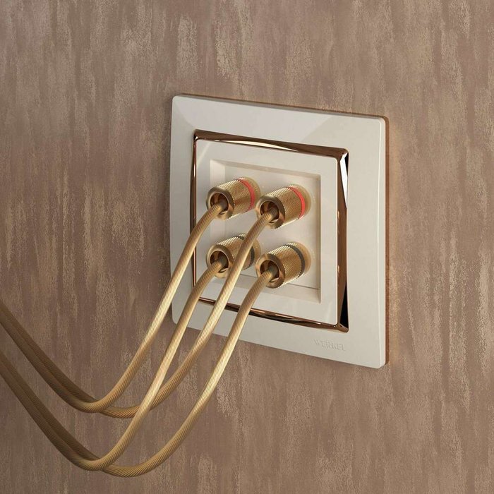 Рамка из пластика на 1 пост Snabb слоновая кость/золото W0011932 - купить Розетки по цене 519.0 Рамка из пластика на 1 пост Snabb слоновая кость/золото W0011932 - купить Розетки по цене 519.0