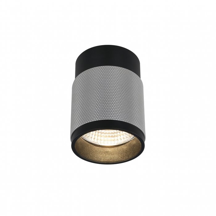 Светильник накладной iLEDEX Delta 1955-10W-3000K-36 BK+SL
