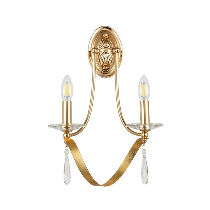  Светильник настенный Filatta цвета Французское золото   - купить Бра и настенные светильники по цене 3080.0