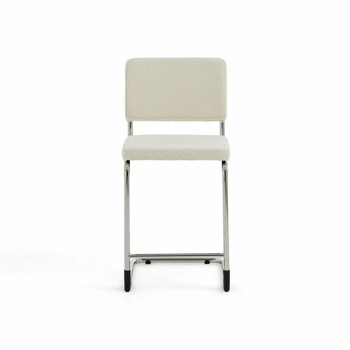 Стул полубарный кантилевер Sarva светло-бежевого цвета - купить Барные стулья по цене 27129.0