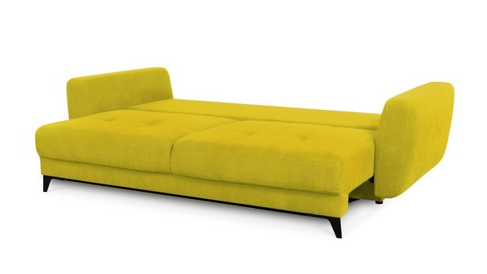 Диван-кровать Бербери Лайт 150х200 желтого цвета - лучшие Прямые диваны в INMYROOM