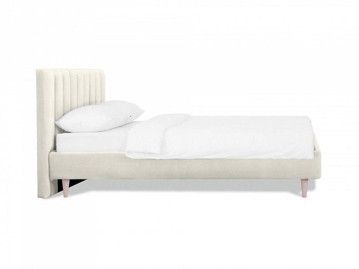 Кровать Queen II Sofia L 160х200 светло-серого цвета  - лучшие Кровати для спальни в INMYROOM