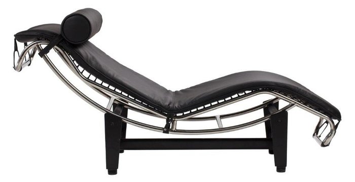 Кушетка Le Corbusier Chaise Lounge Black  - купить Кушетки по цене 69900.0