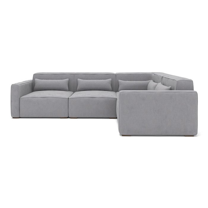 Модульный угловой диван Cubus серого цвета - купить Угловые диваны по цене 83800.0