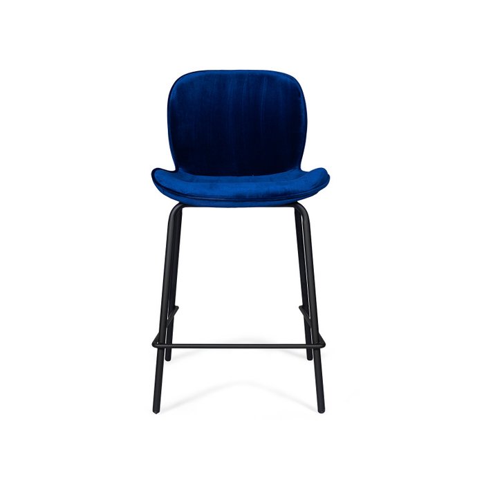 Стул полубарный Sierra с велюровым сиденьем - купить Барные стулья по цене 11000.0