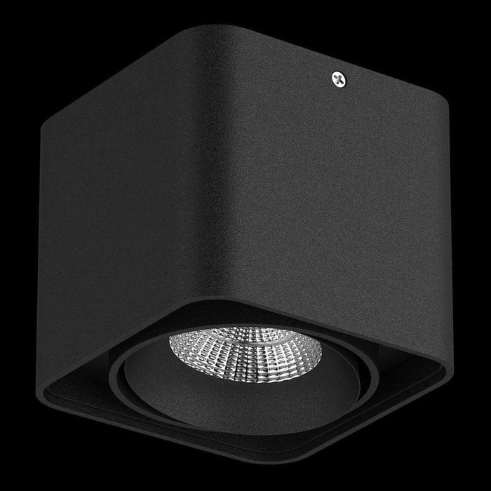 Потолочный светодиодный светильник Monocco черного цвета - лучшие Потолочные светильники в INMYROOM