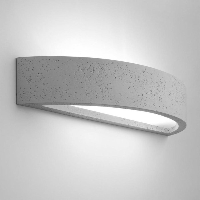 Настенный светильник Arch серого цвета
