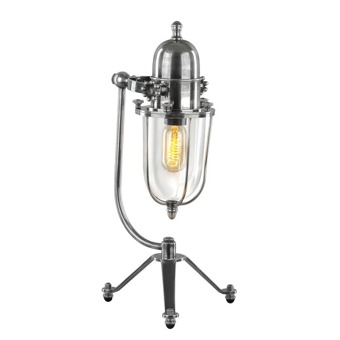 Настольная лампа со стеклянным плафоном  - купить Настольные лампы по цене 38640.0