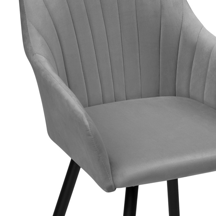 Обеденный стул Слэм темно-серого цвета - лучшие Обеденные стулья в INMYROOM