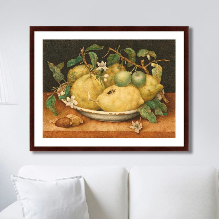Репродукция картины Still Life with Bowl of Citrons 1654 г.