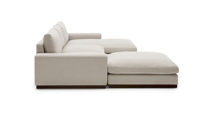 Модульный угловой диван белого цвета - лучшие Угловые диваны в INMYROOM