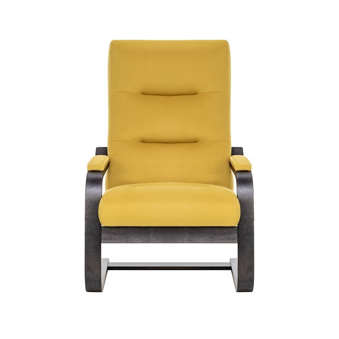 Кресло Оскар желтого цвета     - купить Интерьерные кресла по цене 17100.0