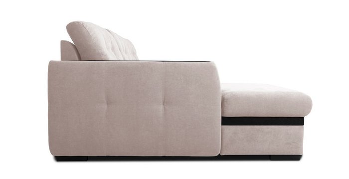 Угловой модульный диван-кровать Айдер коричневого цвета - лучшие Угловые диваны в INMYROOM