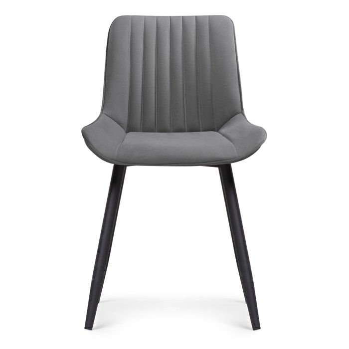 Стул Седа темно-серого цвета - лучшие Обеденные стулья в INMYROOM
