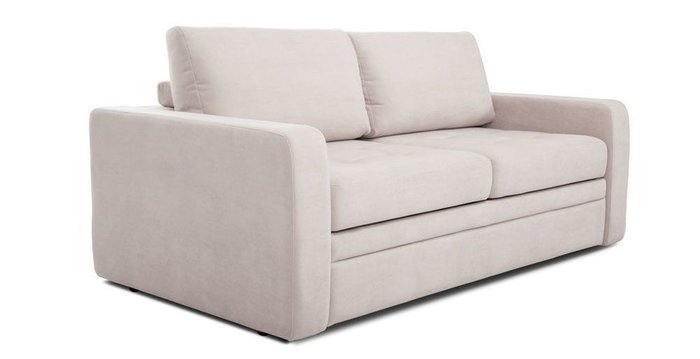 Прямой диван-кровать Бруно бежевого цвета  - купить Прямые диваны по цене 68112.0