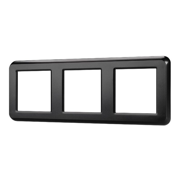 Рамка Versa 043784 (пластик, цвет черный) Рамка Versa 043784 (пластик, цвет черный)