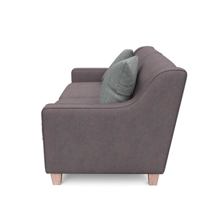  Двухместный диван Агата M коричневого цвета - лучшие Прямые диваны в INMYROOM