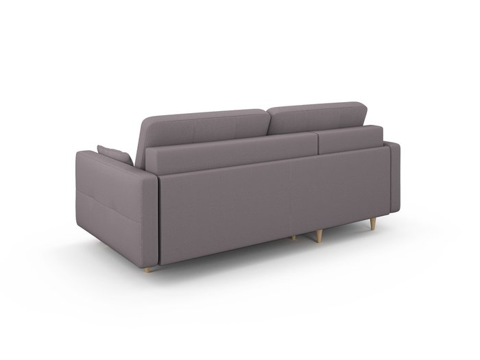 Угловой диван-кровать Берни серо-бежевого цвета - купить Угловые диваны по цене 106000.0