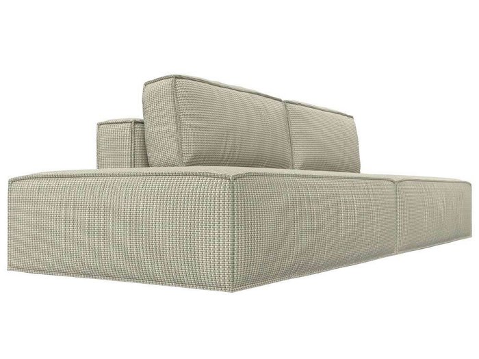 Прямой диван-кровать Прага лофт серо-бежевого цвета - лучшие Прямые диваны в INMYROOM