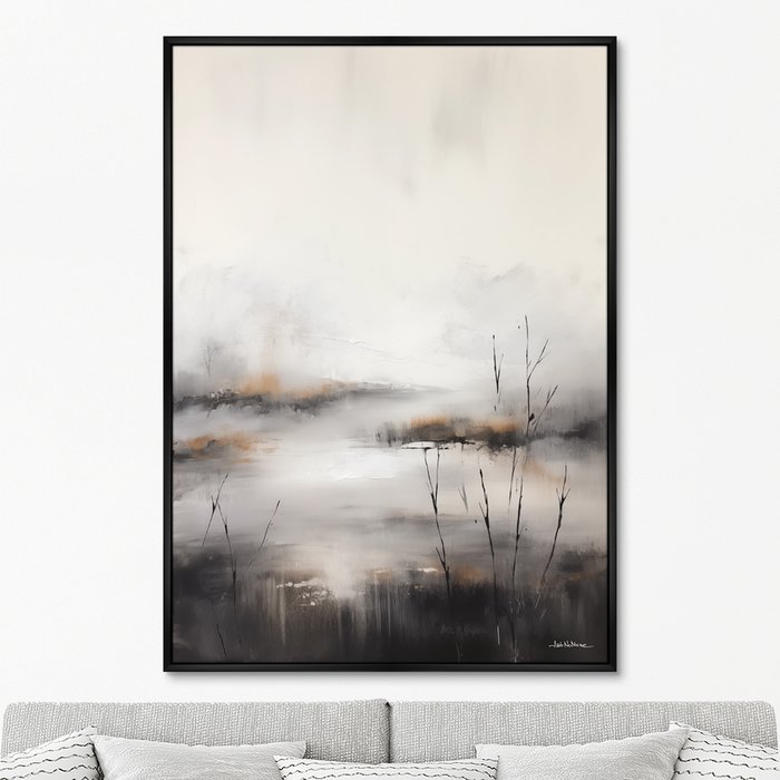 Репродукция картины Landscape Collection, Fog, 2024г. - купить Картины по цене 24999.0