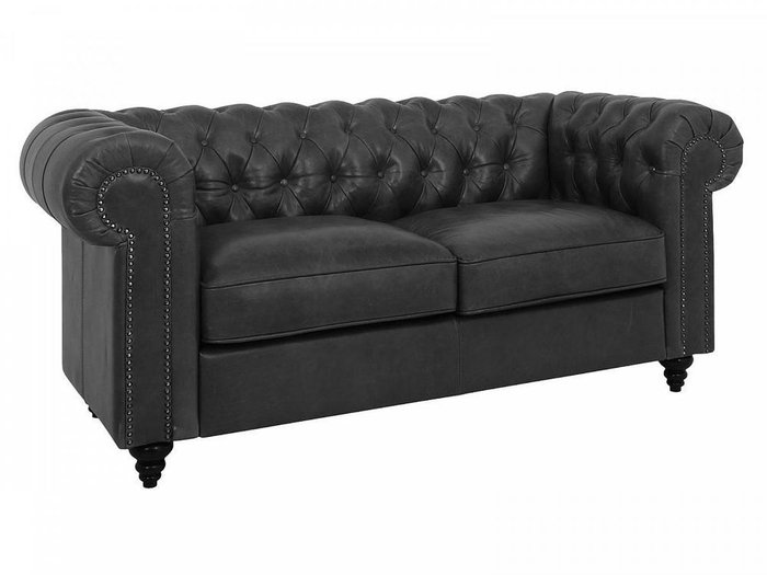 Диван Chester Classic черного цвета - купить Прямые диваны по цене 231030.0