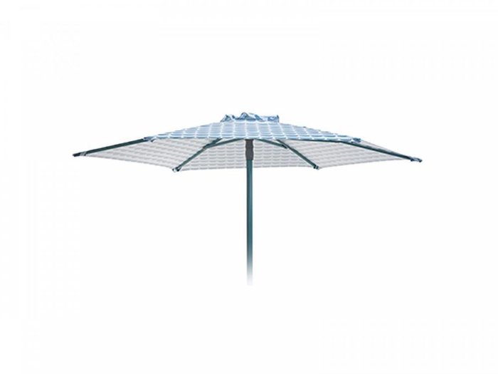 Разборный пляжный зонт Breeze голубого цвета