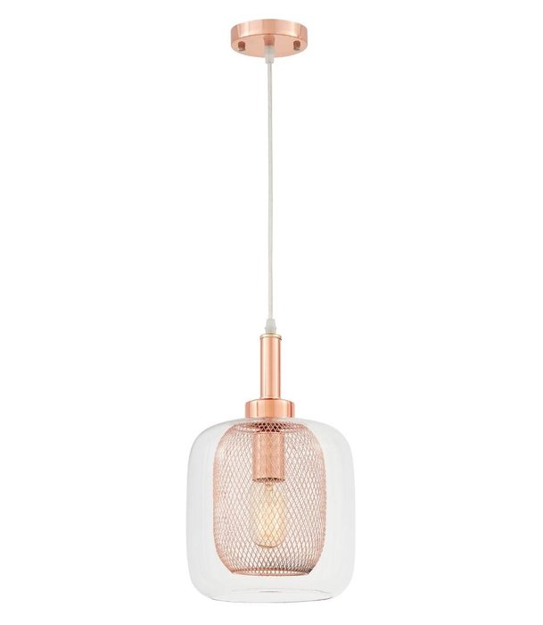 Подвесной светильник Bessa цвета розовое золото - лучшие Подвесные светильники в INMYROOM