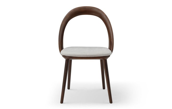 Стул April серо-коричневого цвета - купить Обеденные стулья по цене 29737.0