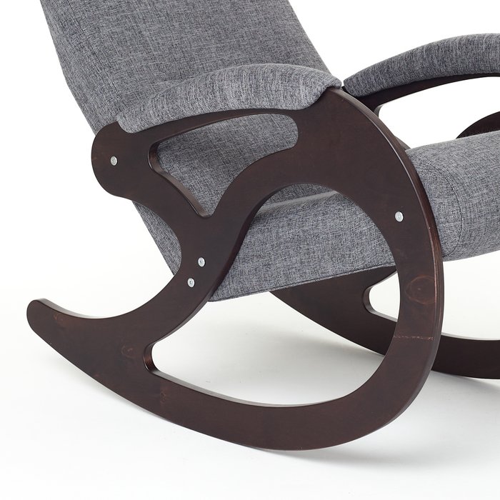 Кресло-качалка Венера серого цвета - лучшие Интерьерные кресла в INMYROOM