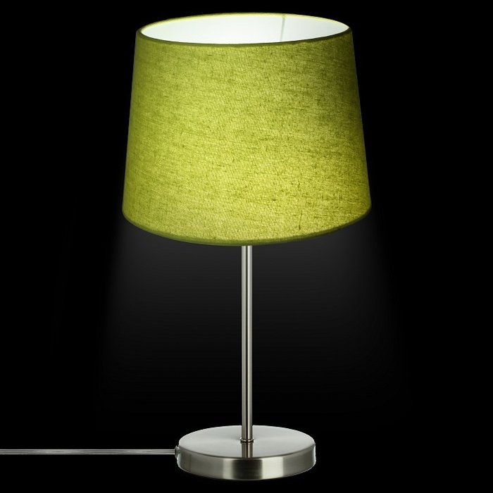 Настольная лампа с зеленым абажуром - купить Настольные лампы по цене 1820.0