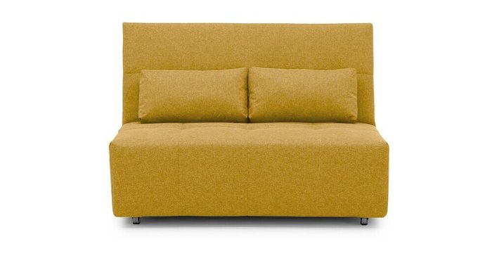 Диван-кровать Орсо Лайт 145 желто-оранжевого цвета - купить Прямые диваны по цене 37600.0